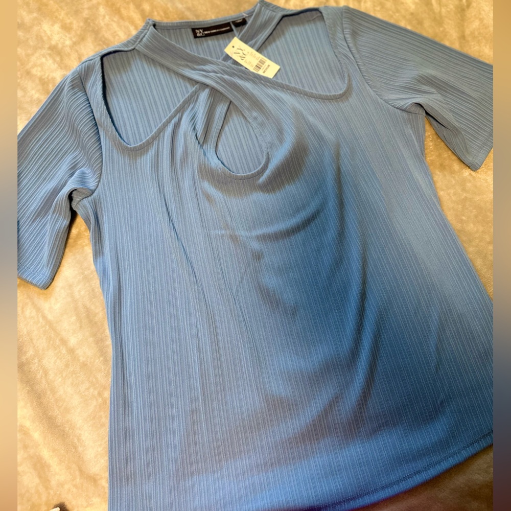 New York & Company Cut-out Top